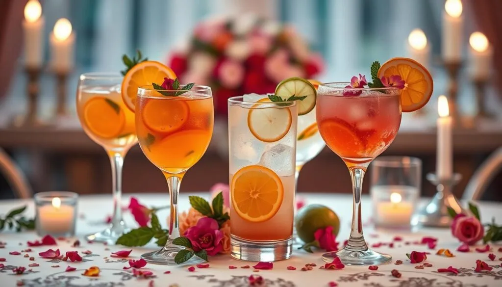 Citrus Valentine's Non-Alcoholic Cocktails Citrus Valentine's Non-Alcoholic Cocktails