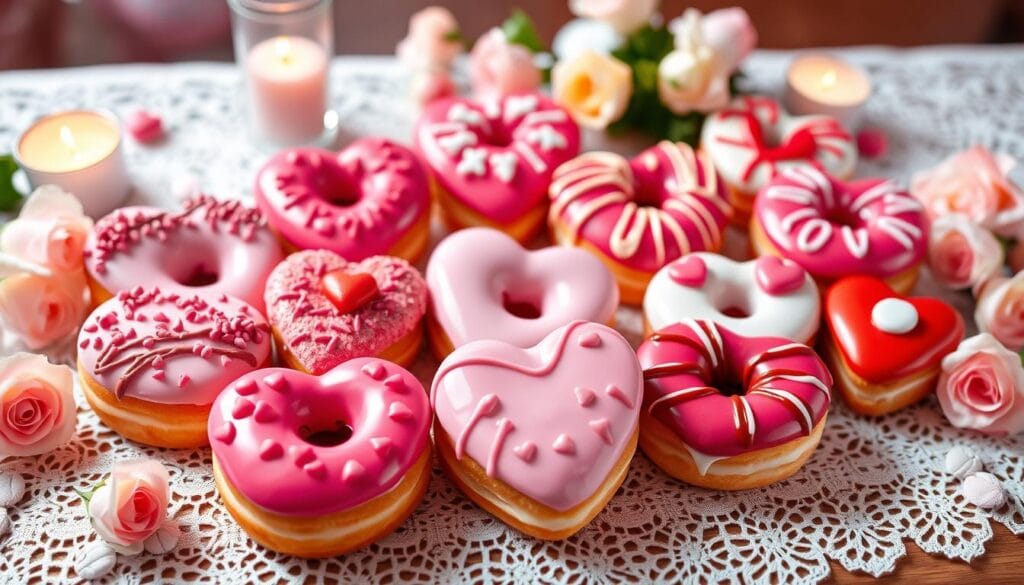 Dunkin' Heart-Shaped Valentine's Day Donuts Dunkin' Heart-Shaped Valentine's Day Donuts