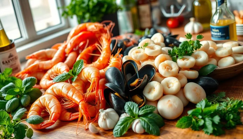 Seafood Mix Recipe Preparation