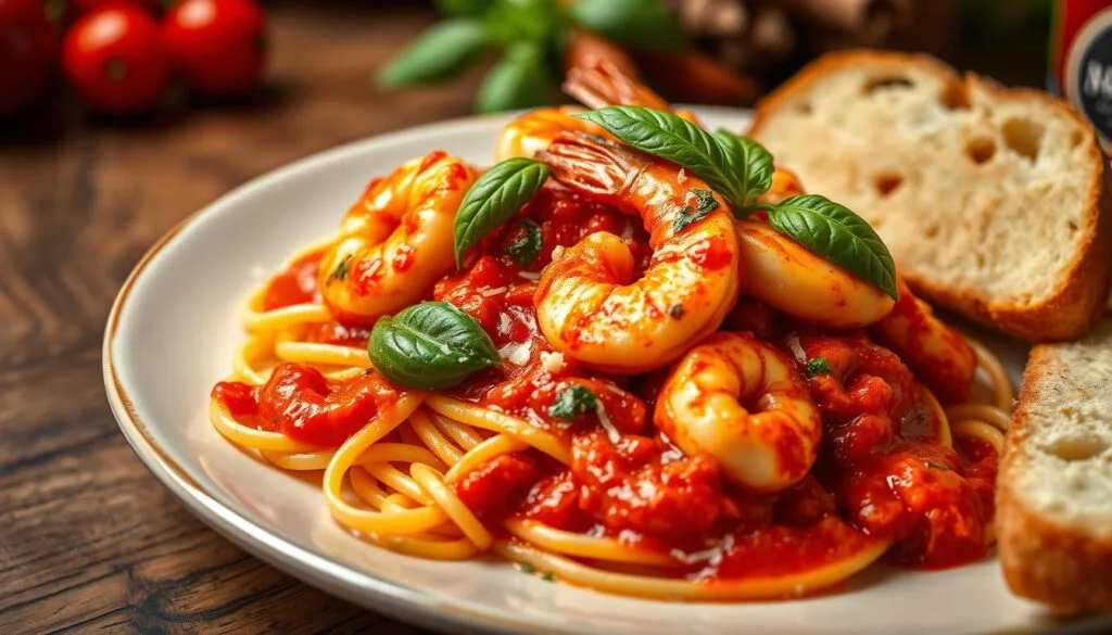 Shrimp Fra Diavolo with Pasta