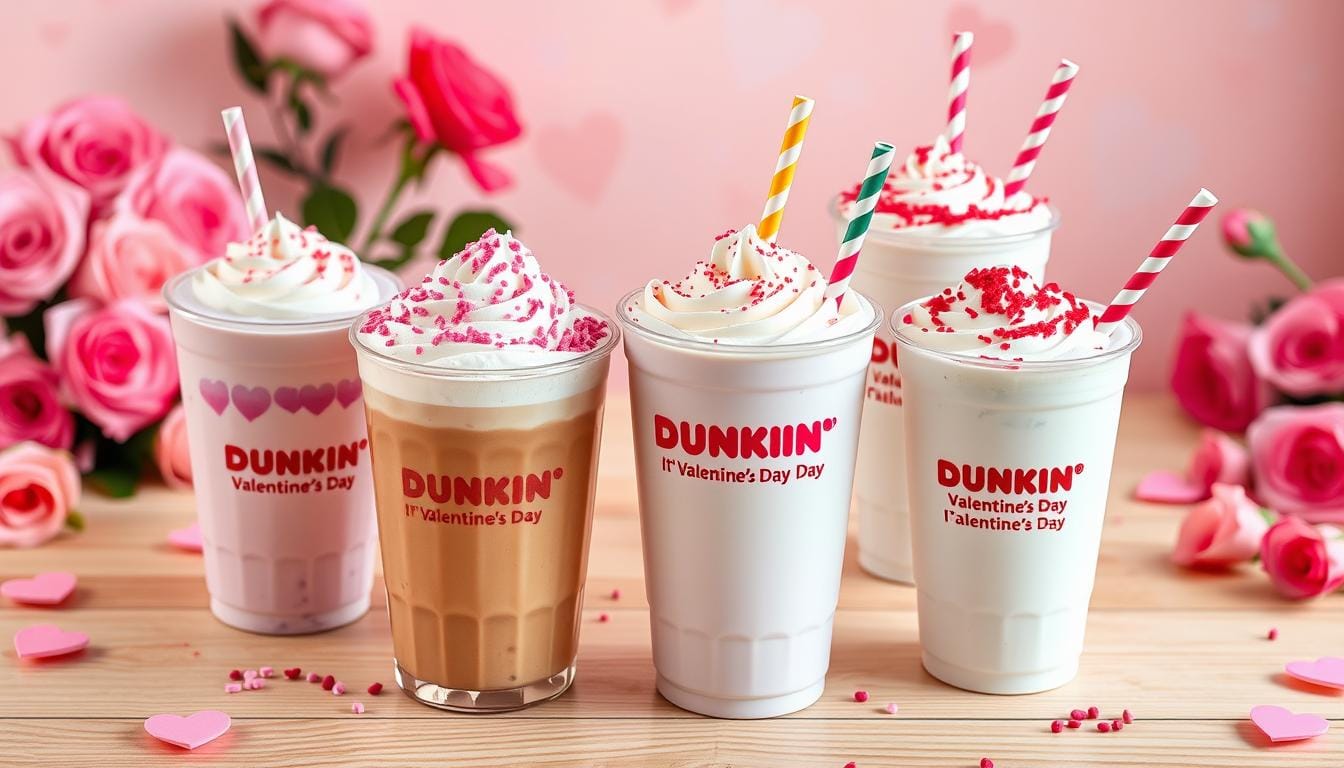 dunkin valentines drinks