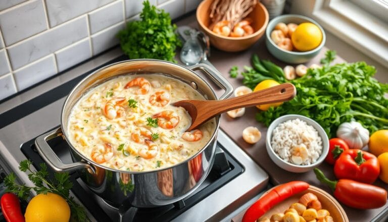 seafood risotto