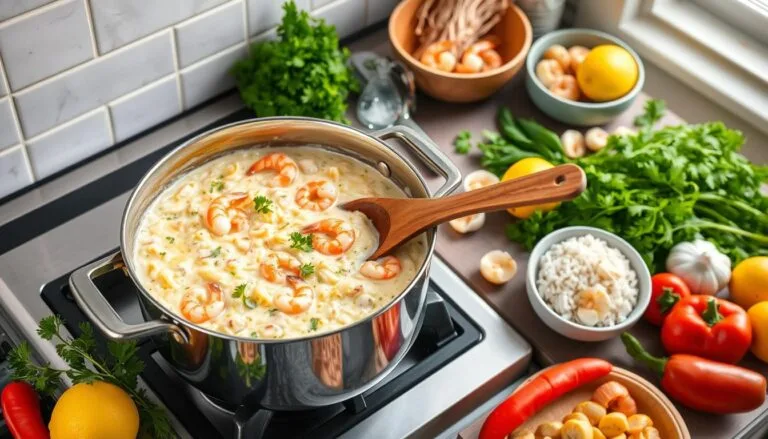 seafood risotto