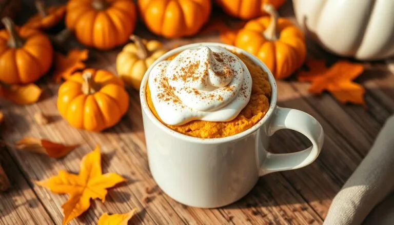 single serve pumpkin dessert