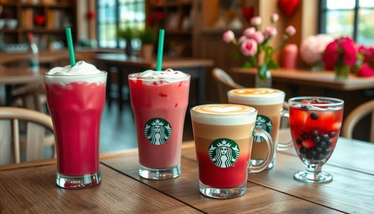 starbucks valentine day drinks