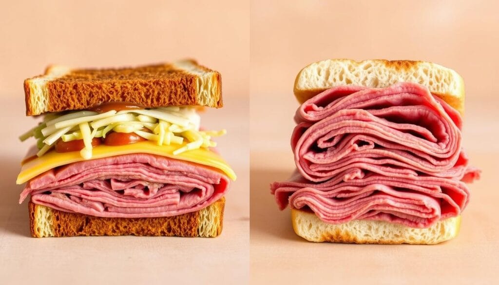 Reuben Sandwich Comparison Reuben Sandwich Comparison