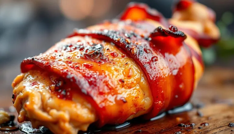 bacon-wrapped chicken